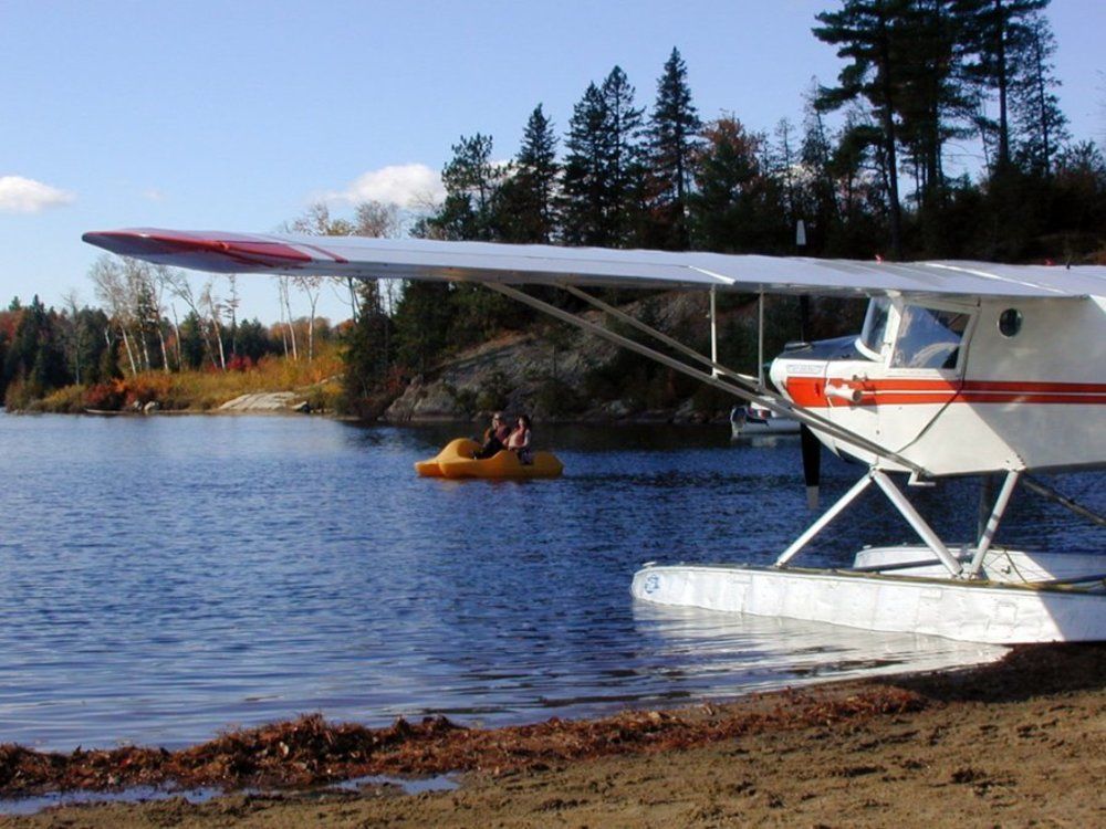 Pourvoirie Du Lac Blanc Saint-Alexis-des-Monts Esterno foto